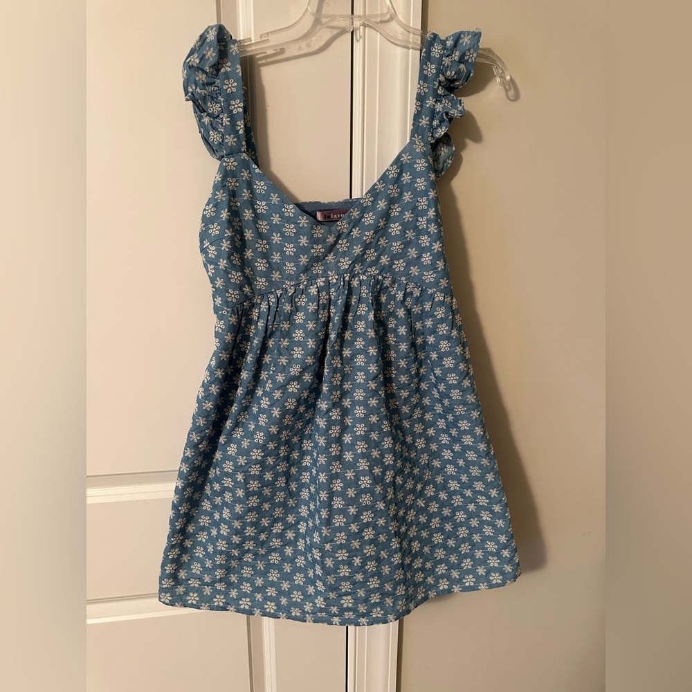 La Lavon Boutique blue summer dress